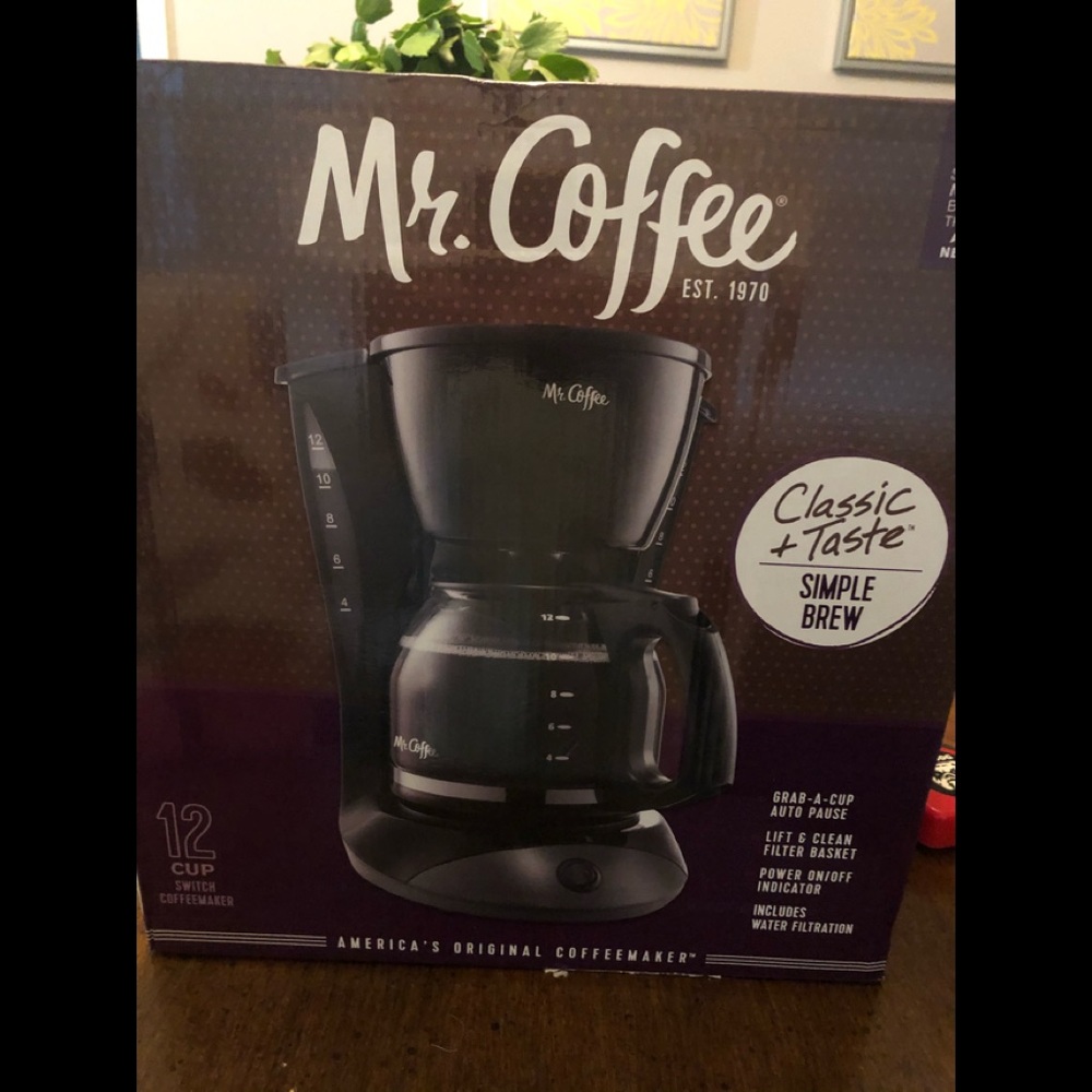 New In Box.  Mr. Coffee